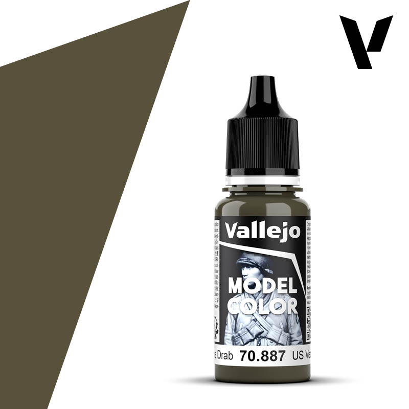 Vallejo US Olive Brown Model Color 70.887 | Hobby Heaven