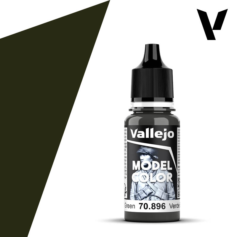 Vallejo German Cam Extra Dark Green Model Color 70.896