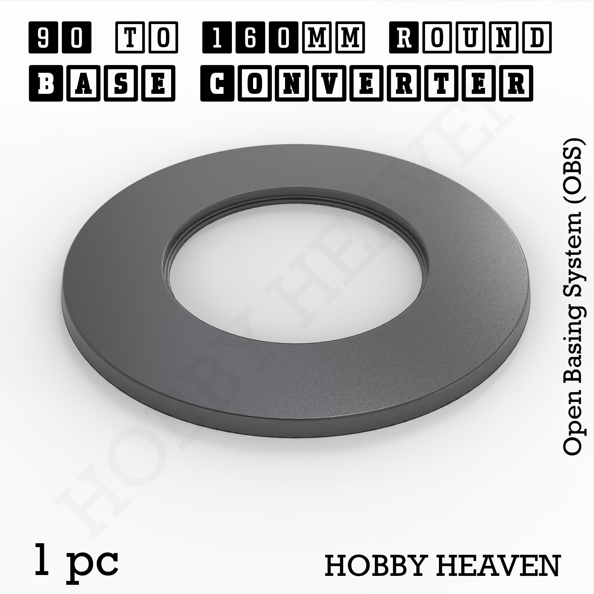Round Bases Size Converters Round to Round 3d Print Full Range