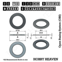 Round Bases Size Converters Round to Round 3d Print Full Range
