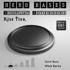 Hero Bases Display Extenders | Round and Ovals | Convert Gaming Bases to Display Bases & Plinths