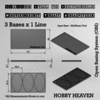 Oval to Rectangle Movement Tray Adapters