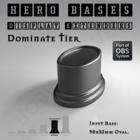 Hero Bases Display Extenders | Convert Gaming Bases to Display Bases & Plinths
