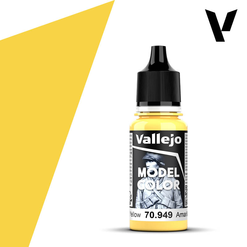 Vallejo Light Yellow Model Color 70.949