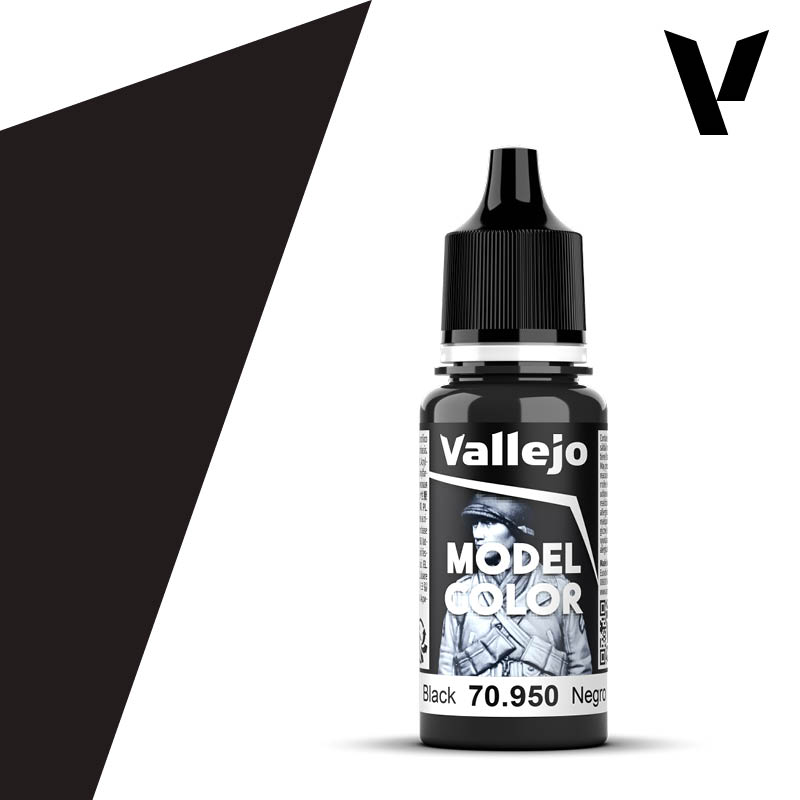 Vallejo Matt Black Model Color 70.950