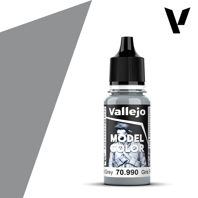 Vallejo Light Grey Model Color 70.990