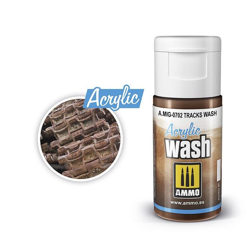 AMMO by MIG Tracks Wash Acrylic Wash MIG702 - Hobby Heaven