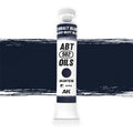 Abteilung 502 Cobalt Blue Faded Navy Blue AKABT030 20ml oil paint tube upright on white