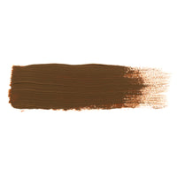 A smooth brush stroke of AKABT093 Raw Sienna | Earth Oil Paint on a white background, demonstrating its authentic earth tone perfect for creating realistic ground effects and weathering in scale modeling
