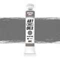 AK Interactive Abteilung 502 Neutral Grey Oil Paint AKABT100 bottle showcasing its versatile grey color on a clean white background
