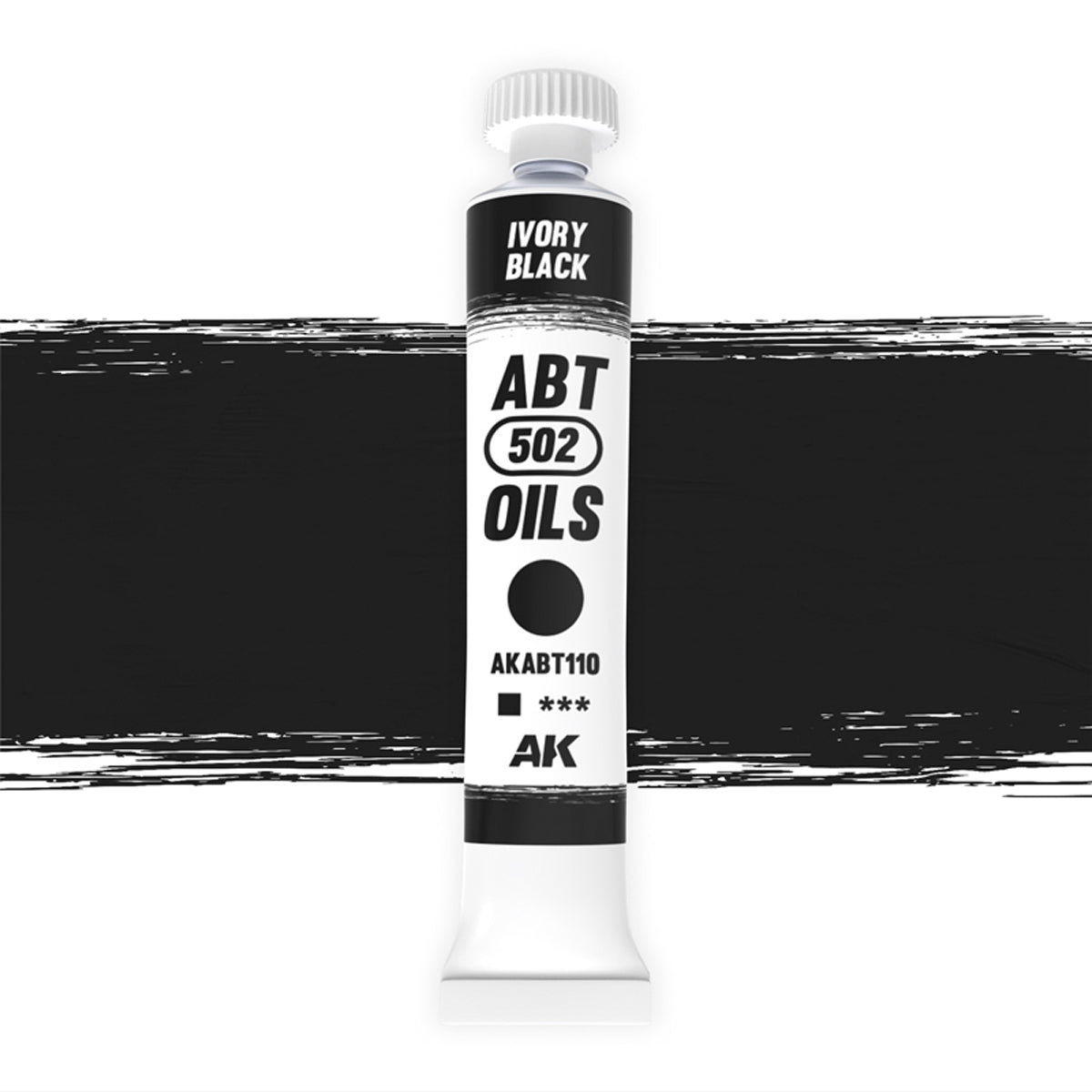 Abteilung 502 Ivory Black Oil Paint - Ultimate Weathering Tool