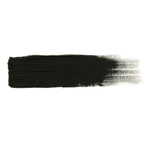 Abteilung 502 Ivory Black oil paint horizontal colour swatch
