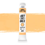 Abteilung 502 Sunny Flesh Tone AKABT145, a 20ml oil paint tube shown upright.