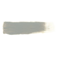 A smooth brush stroke of AKABT165 Faded White Oil Paint on a white background, demonstrating its realistic faded white tone perfect for creating highlights and worn effects in scale modeling
