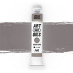 Abteilung 502 Cream Brown AKABT240 20 ml oil paint tube standing upright on a white background