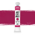 AK Interactive Abteilung 502 Magenta Oil Paint AKABT250 bottle showcasing its vibrant, versatile magenta color on a clean white background