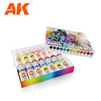 AK Interactive Basic Starter Set - 14 Colous By Jose Davinci AK11775 - Hobby Heaven