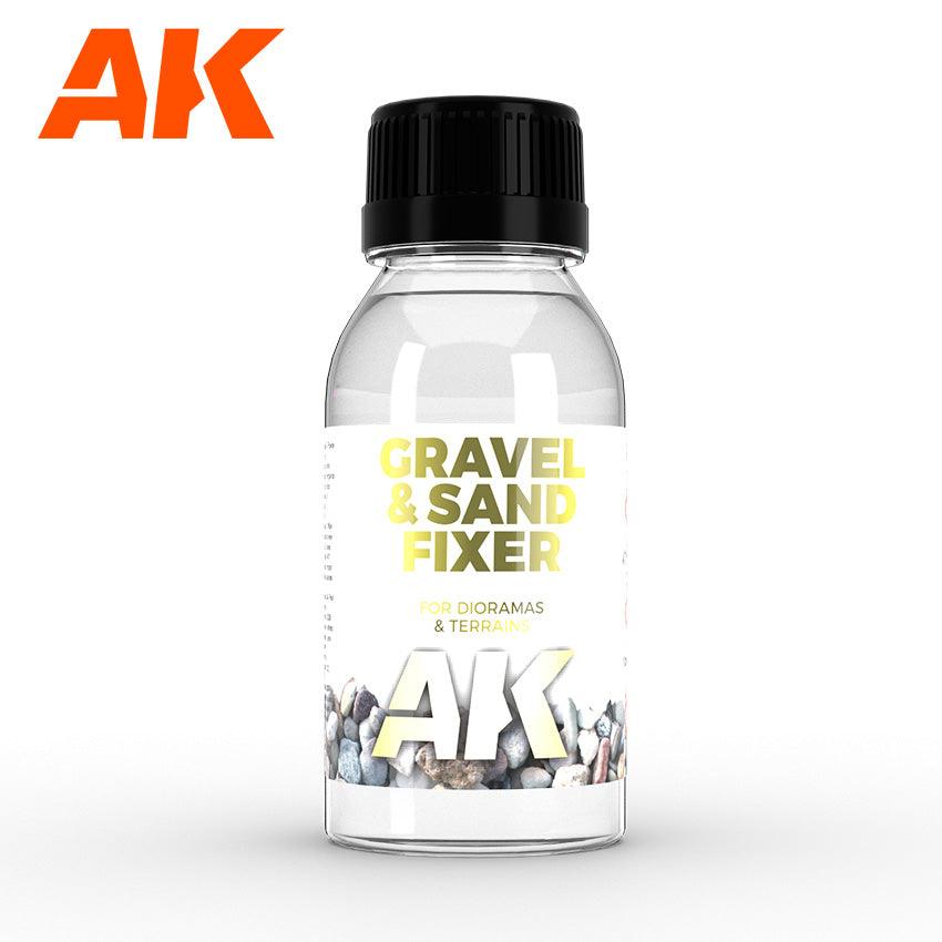 AK Interactive Gravel and Sand Fixer AK118 - Hobby Heaven