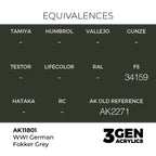 AK Interactive WWI German Fokker Grey - AIR (AK11801)