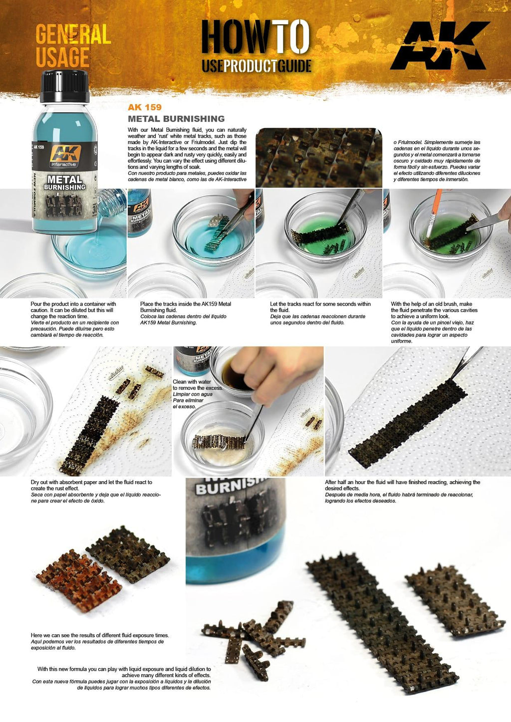 AK Interactive Metal Burnishing Fluid AK159 - Hobby Heaven