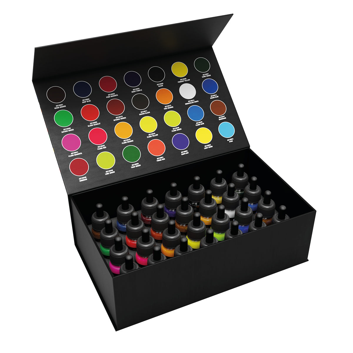 AK Interactive The Inks – Acrylic Ink Full Range 28 x 30ml (AK16055)