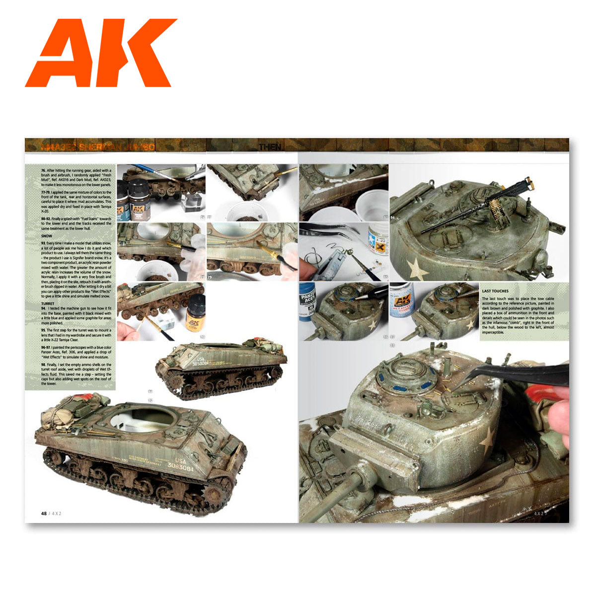 AK Interactive 4X2 Modelling Book — English Edition