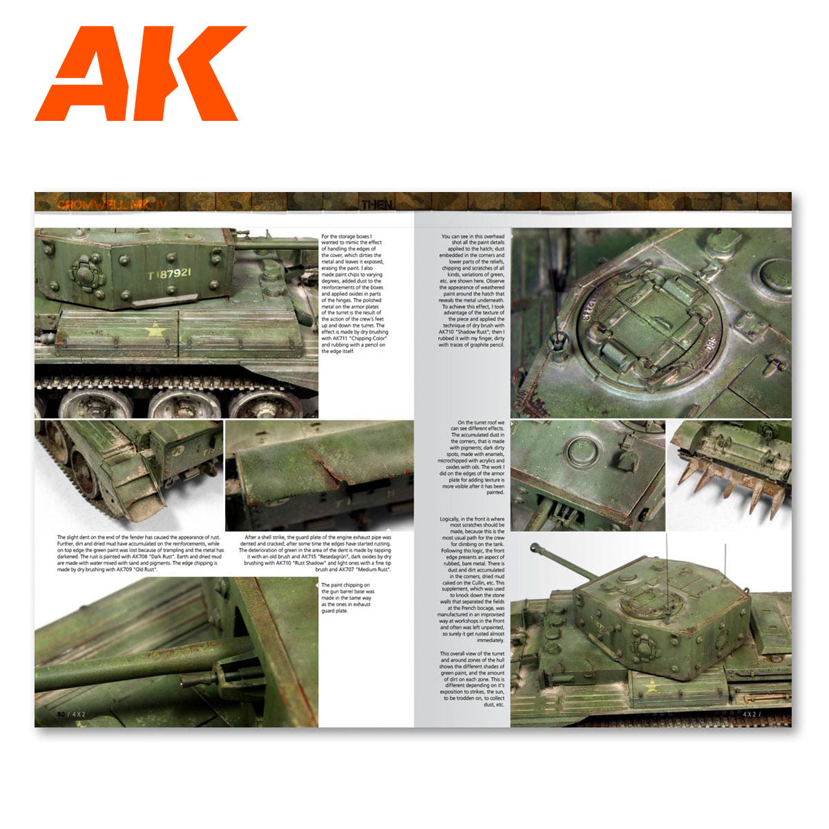 AK Interactive 4X2 Modelling Book — English Edition