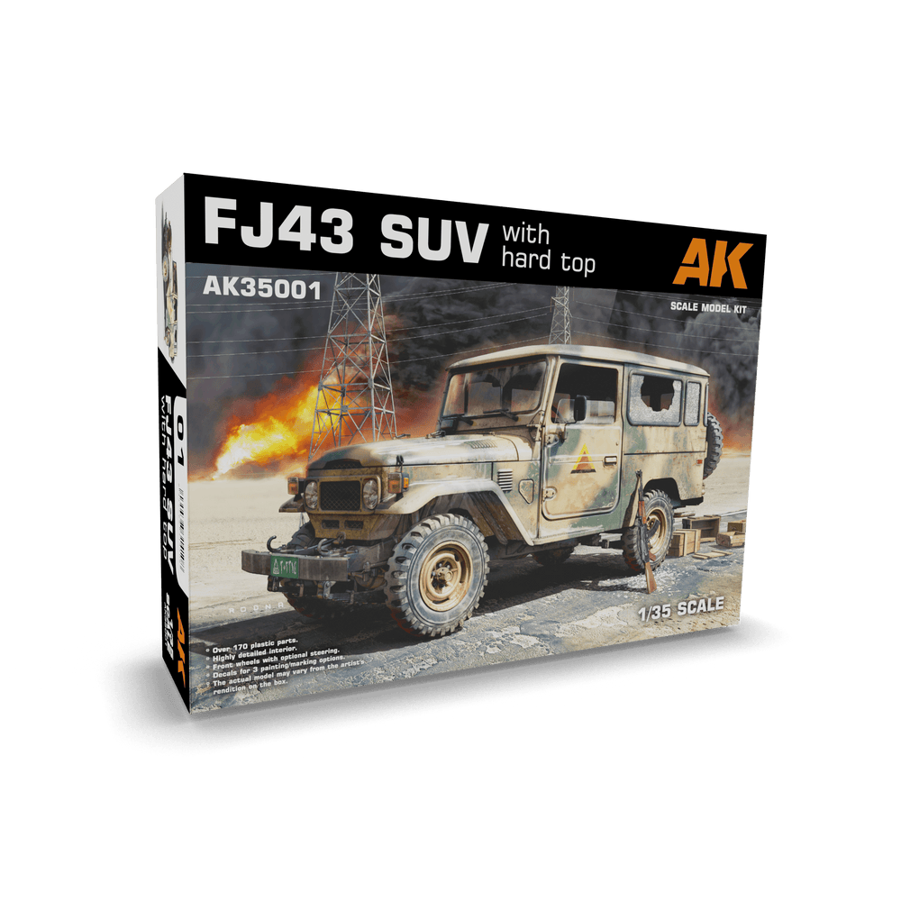 AK Interactive FJ43 SUV With Hard Top 1/35 Scale AK35001 - Hobby Heaven