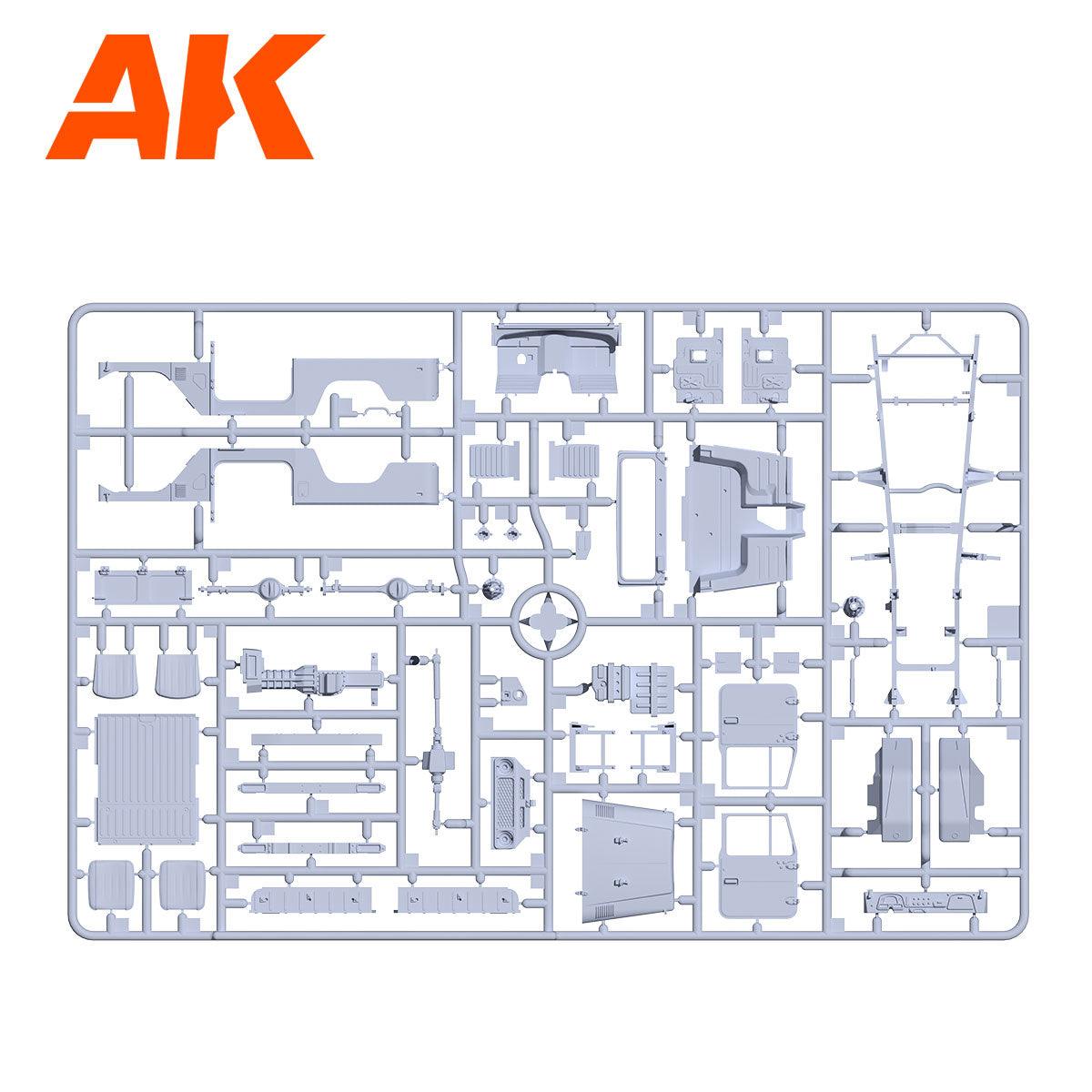 AK Interactive FJ43 SUV With Hard Top 1/35 Scale AK35001 - Hobby Heaven