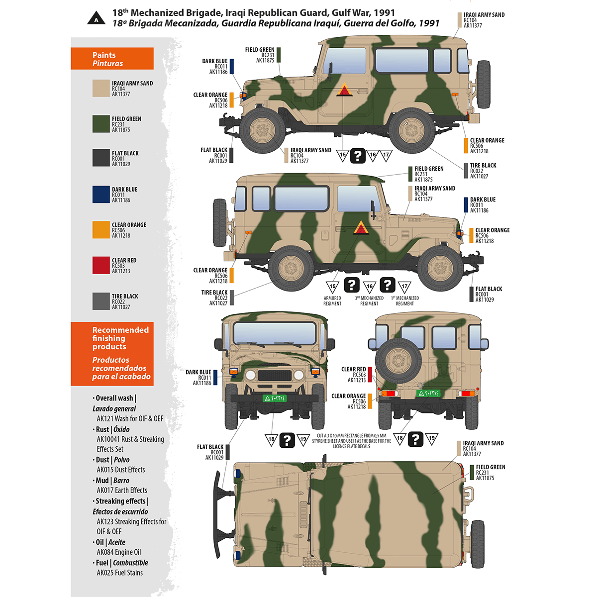 AK Interactive FJ43 SUV With Hard Top 1/35 Scale AK35001 - Hobby Heaven