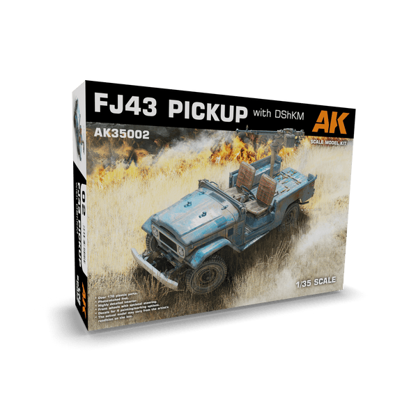 AK Interactive FJ43 Pickup With DSHKM 1/35 Scale AK35002 - Hobby Heaven