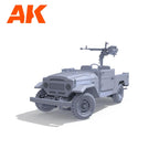 AK Interactive FJ43 Pickup With DSHKM 1/35 Scale AK35002 - Hobby Heaven