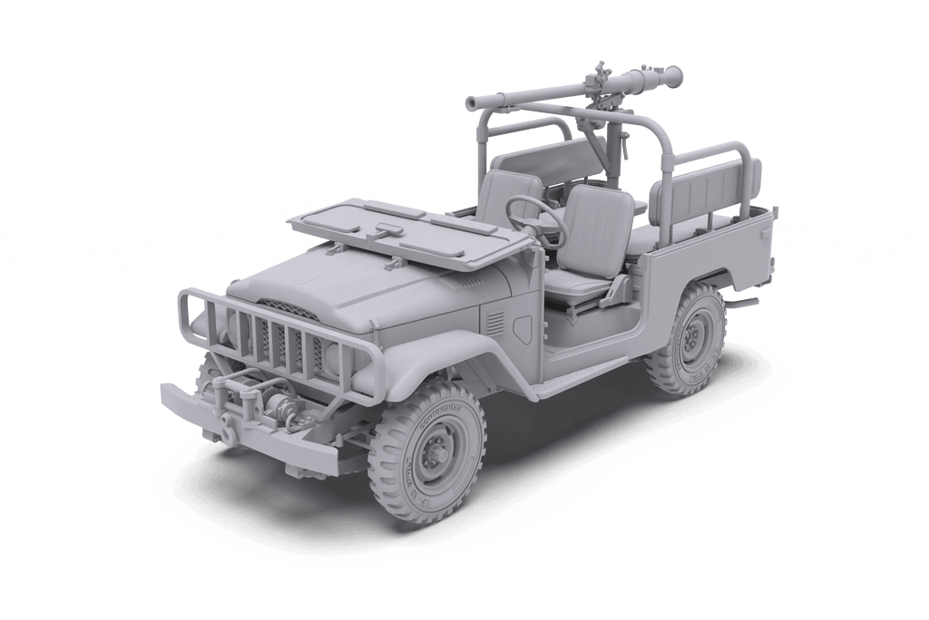 AK Interactive FJ43 Pickup With SPG-9 Recoiless Gun 1/35 AK35003 - Hobby Heaven