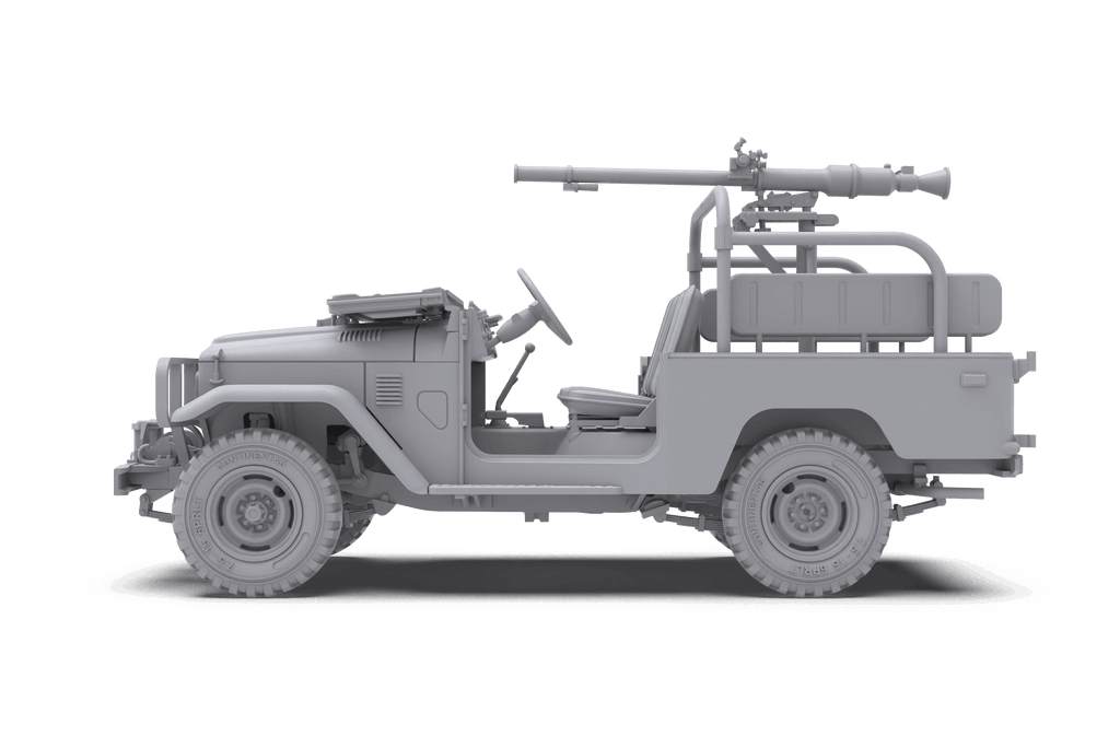 AK Interactive FJ43 Pickup With SPG-9 Recoiless Gun 1/35 AK35003 - Hobby Heaven
