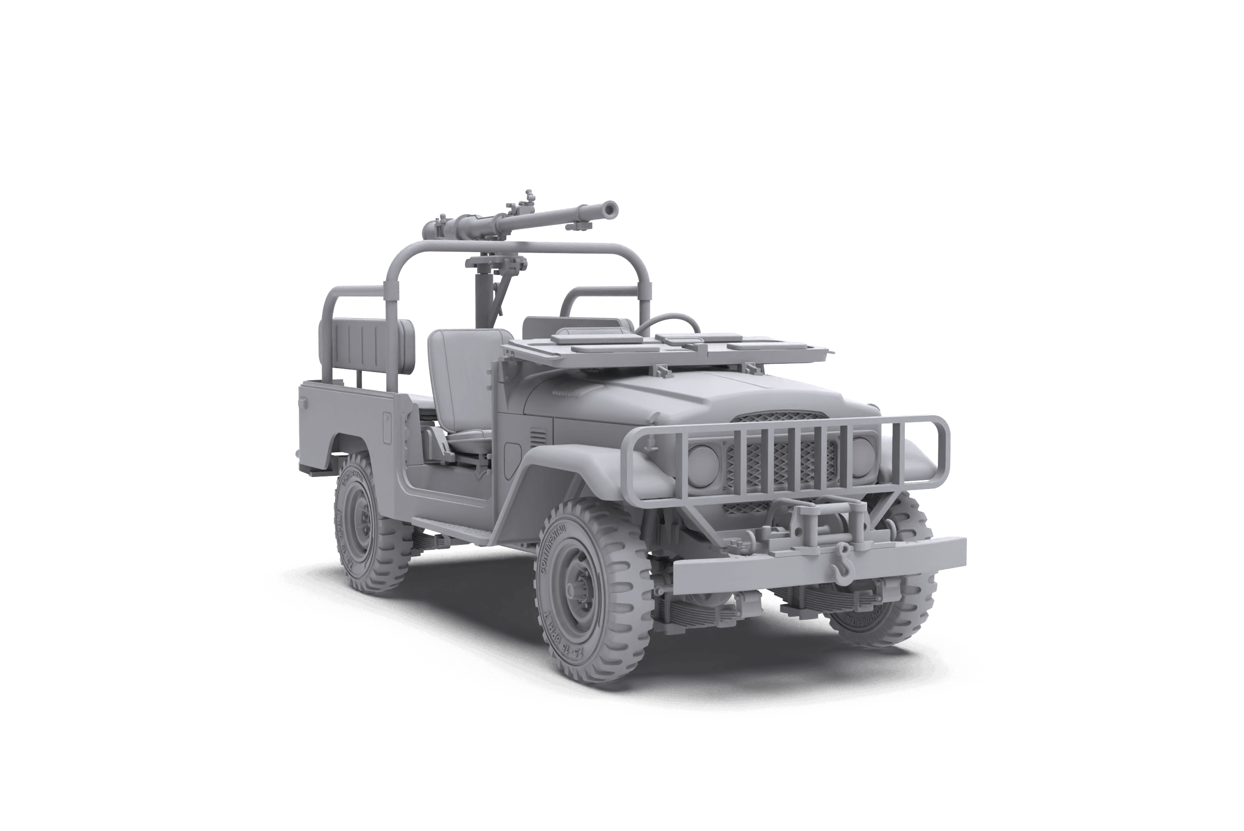 AK Interactive FJ43 Pickup With SPG-9 Recoiless Gun 1/35 AK35003 - Hobby Heaven