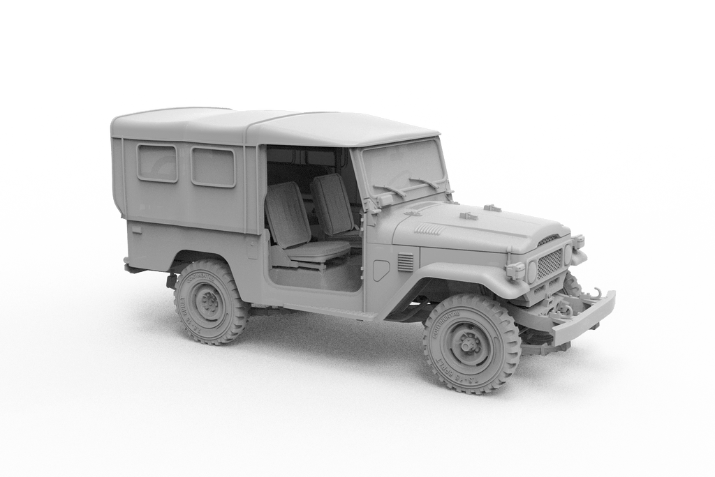 AK Interactive FJ43 SUV With Soft Top IDF And LAF 1/35 Scale AK35004 - Hobby Heaven