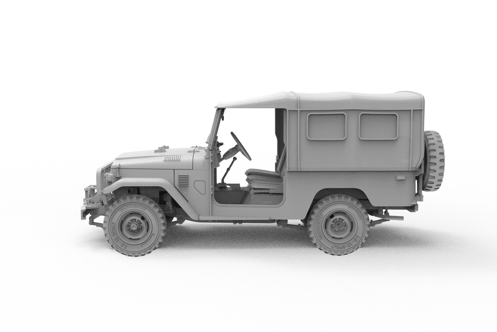 AK Interactive FJ43 SUV With Soft Top IDF And LAF 1/35 Scale AK35004 - Hobby Heaven