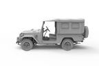 AK Interactive FJ43 SUV With Soft Top IDF And LAF 1/35 Scale AK35004 - Hobby Heaven