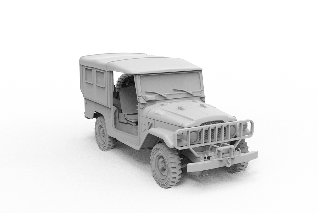 AK Interactive FJ43 SUV With Soft Top IDF And LAF 1/35 Scale AK35004 - Hobby Heaven