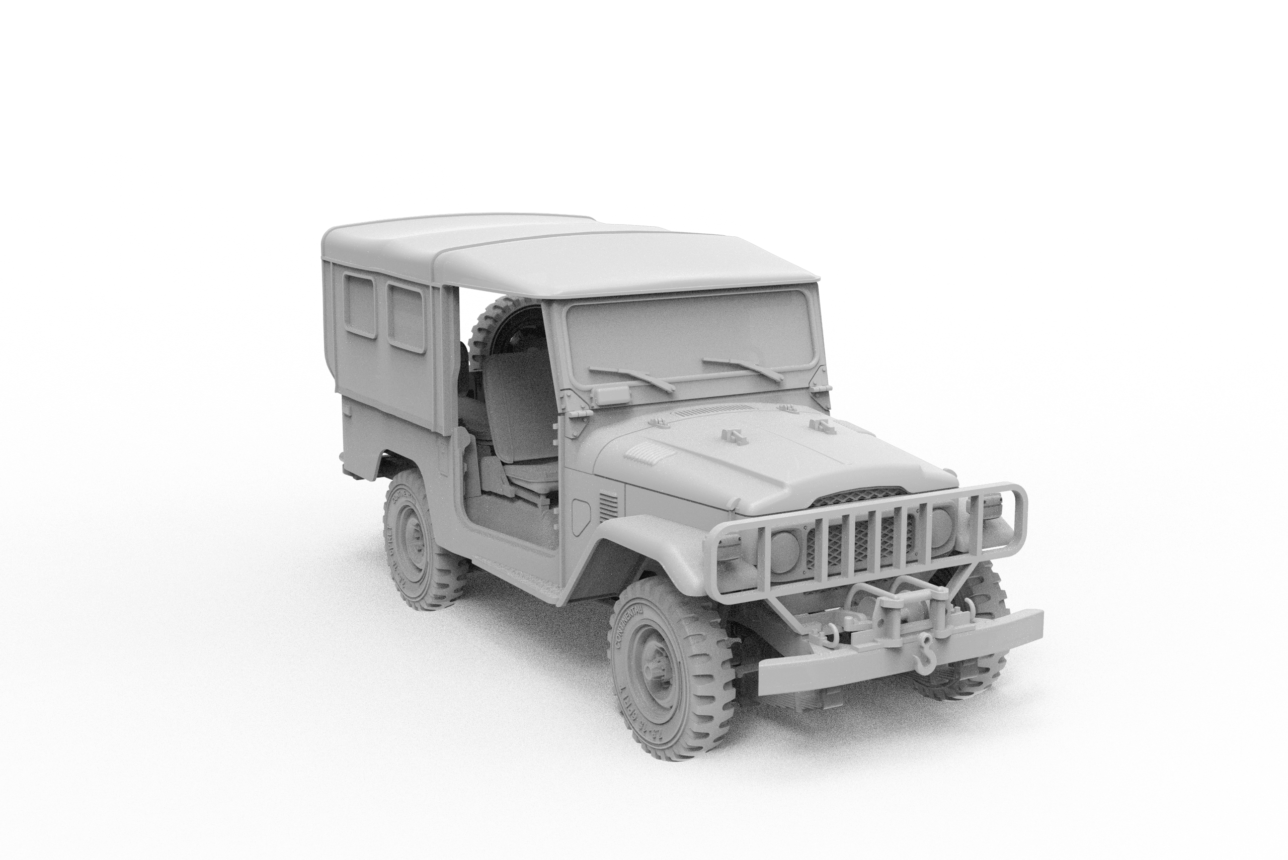 AK Interactive FJ43 SUV With Soft Top IDF And LAF 1/35 Scale AK35004 - Hobby Heaven