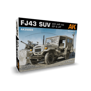 AK Interactive FJ43 SUV With Soft Top IDF And LAF 1/35 Scale AK35004 - Hobby Heaven