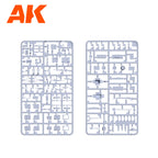 AK Interactive IDF Accessories 1/35 AK35006 Israeli Army Stowage Weapons Diorama