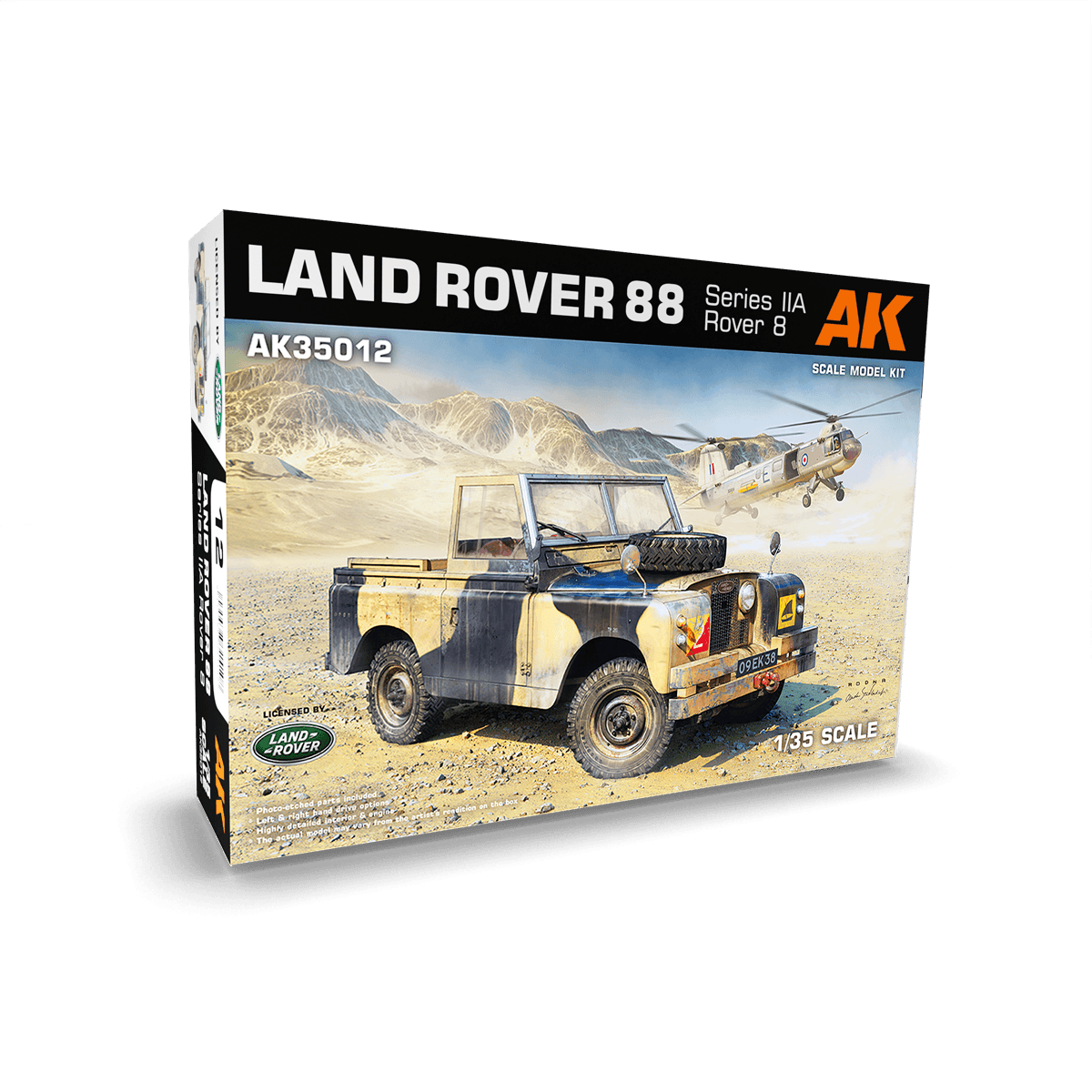 AK Interactive Land Rover 88 Series IIA Rover 8 1/35 Scale AK35012 - Hobby Heaven