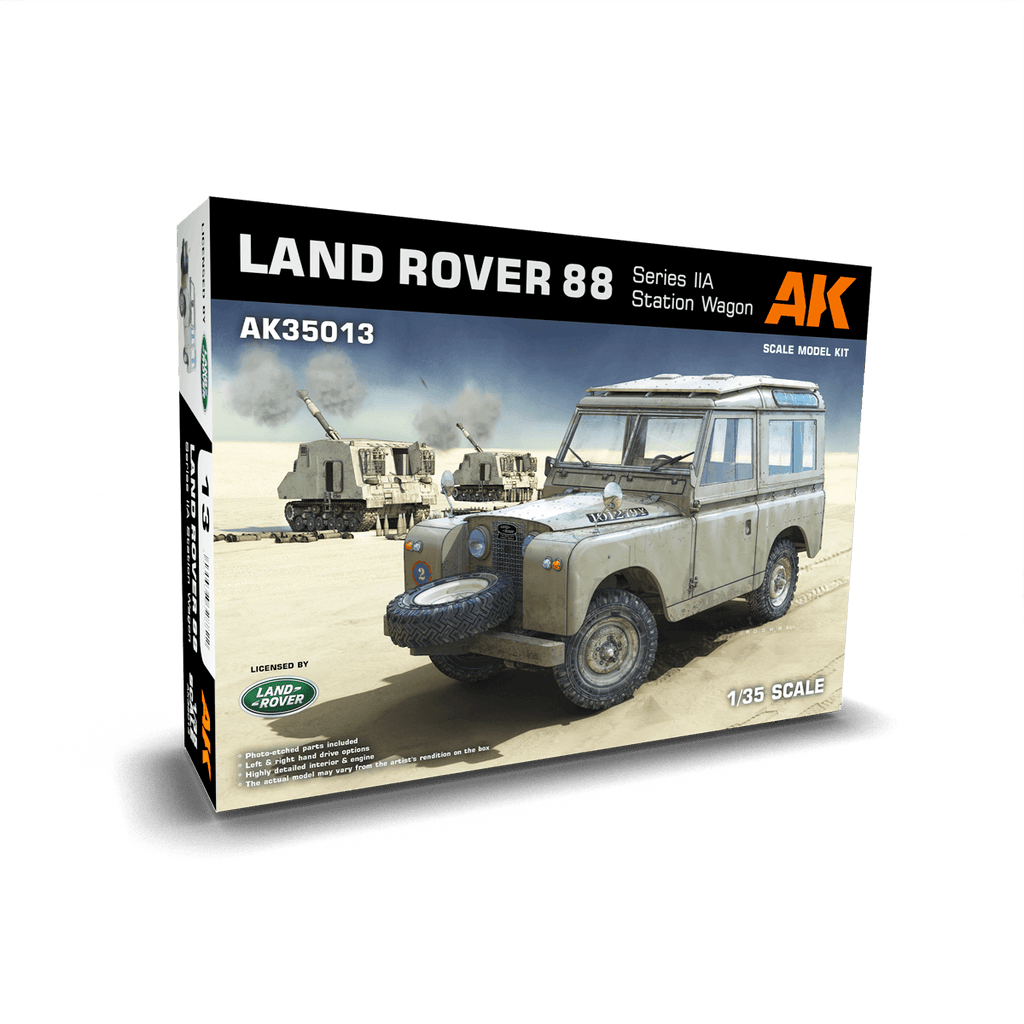 AK Interactive Land Rover 88 Series IIA Station Wagon 1/35 Scale AK35013 - Hobby Heaven