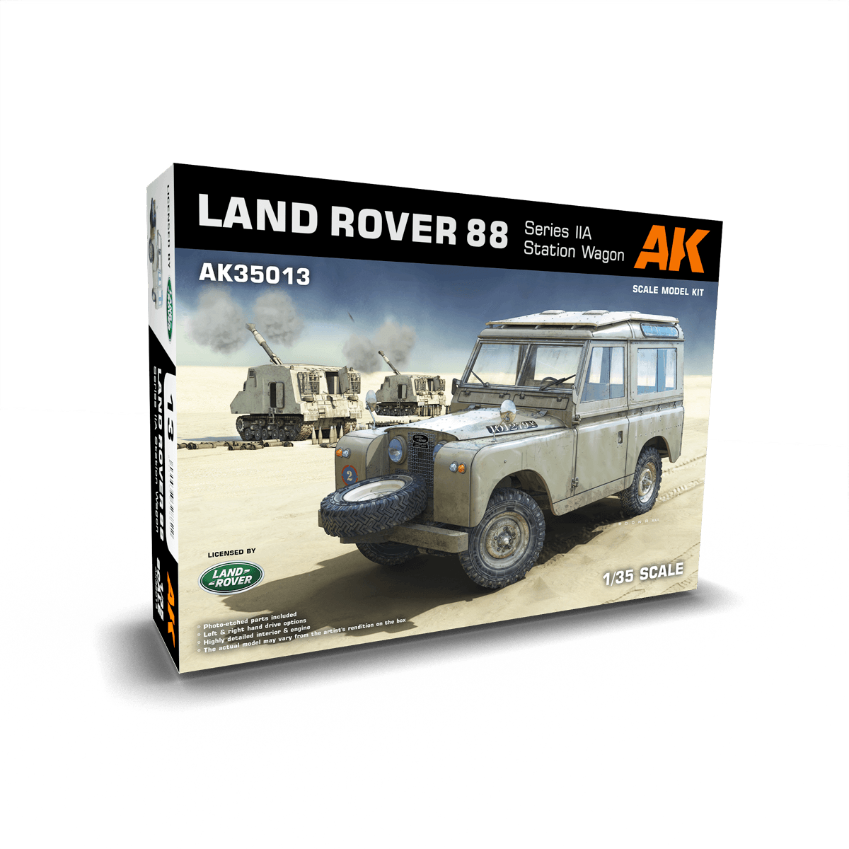 AK Interactive Land Rover 88 Series IIA Station Wagon 1/35 Scale AK35013 - Hobby Heaven