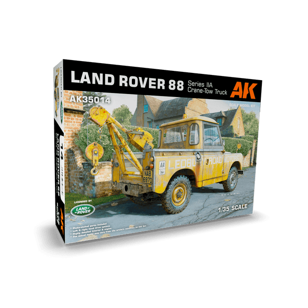 AK Interactive Land Rover 88 Series IIA Crane-Tow Truck 1/35 AK35014 - Hobby Heaven