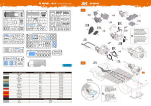 AK Interactive T2 MODEL 1972 Commercial Van AK35025