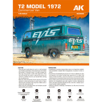 AK Interactive T2 MODEL 1972 Commercial Van AK35025
