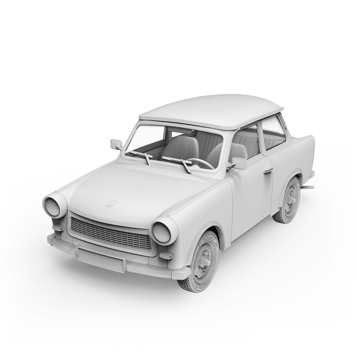AK Interactive Trabant 601 S Rallye 1/35 – Plastic Model Kit (AK35034)