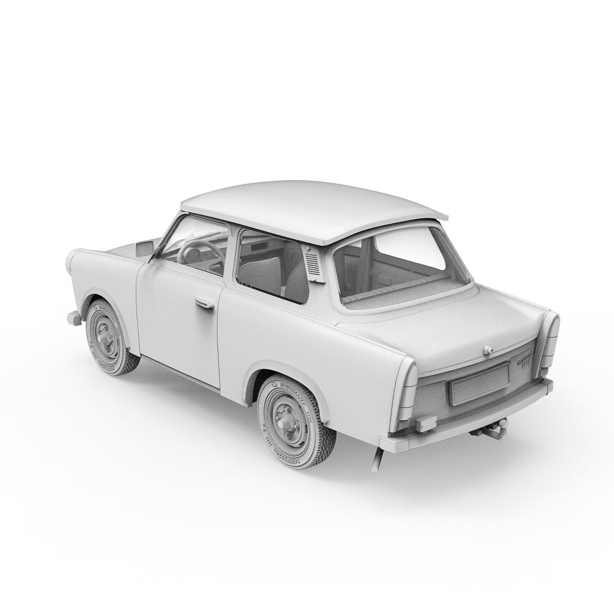 AK Interactive Trabant 601 S Rallye 1/35 – Plastic Model Kit (AK35034)